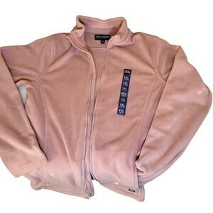Real Work Fleece Jacket NWT Pink Juniors XL